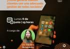 Charla virtual sobre gestión de redes sociales para sumar clientes