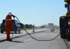 Se retoma la obra en la autopista entre Rosario y Roldán