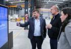 El gobernador Omar Perotti recorrió la empresa AFG Ingeniería, una compañía basada en la industria 4.0
