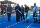 Con un torneo de atletismo se inauguró la nueva pista del Estadio Municipal