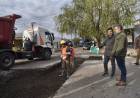 Comenzó el Plan Integral de Bacheo en las calles troncales y de penetración