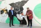 En el Imusa se inauguró un mural dedicado a los animales de compañía