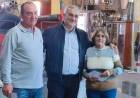 Calvo acompañó los festejos patronales de Aurelia