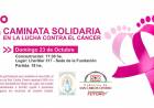 Cuarta caminata contra el cancer en San Carlos Centro