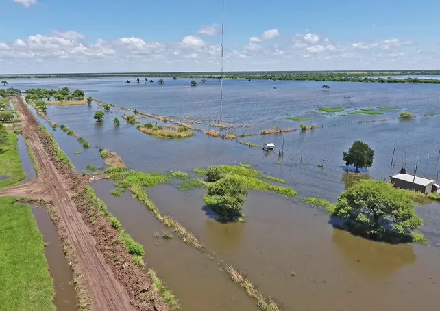 Tras la sequía, "tranquilamente" dentro de un año podría haber inundaciones