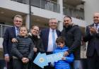 Plan Procrear I: Perotti y Alberto Fernández entregaron 93 unidades habitacionales en Santa Fe