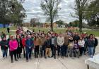 Recorrida de Maxi Pullaro, Rodrigo Borla y candidatos de Santa Fe Puede por el dpto. San Justo