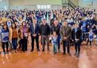 El Ministro Goity y el Senador Michlig entregaron $40 millones a escuelas del dpto. San Cristóbal