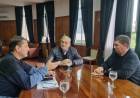Calvo y Pirola se reunieron con el nuevo titular del Distrito 7mo. de Vialidad Nacional