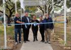 El intendente Poletti participó de la inauguración de la Plaza Marta en barrio Loyola Sur