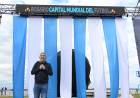 «Rosario Capital Mundial del Fútbol»: se inauguró el Monumento en homenaje a mundialistas de la ciudad