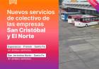Transporte: comienzan a circular nuevos servicios de colectivos en Las Colonias y La Capital