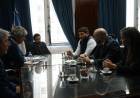 Pullaro y Puccini en el Ministerio de Economía de Nación, con agenda productiva