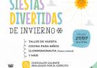 El ciclo “Siestas Divertidas de Invierno” llega este sábado a la Plaza de la Paz