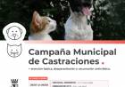 La Campaña Municipal de Castraciones seguirá atendiendo en la Vecinal Iriondo y el Obrador Nº 2
