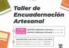 Inscripción abierta para el Taller de Encuadernación Artesanal en Santo Tomé