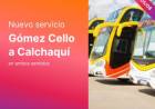 Nuevo servicio de transporte para los habitantes de Pedro Gómez Cello