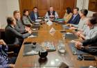 Senadores del Bloque “Unidos” mantuvieron una reunión de trabajo con el ministro de Educación José Goity