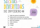 El ciclo “Siestas Divertidas de Invierno” llega este sábado a la Plaza Honda