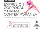 Comienzan talleres gratuitos de Expresión Corporal y Danza Contemporánea