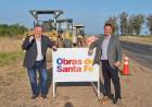 la Provincia va finalizando la pavimentación del último tramo de la Ruta Provincial N° 39 que unirá tres departamentos