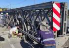 Comenzó el retiro del puente bailey del carretero