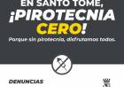 En Santo Tomé:¡Pirotecnia Cero!