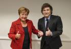 Georgieva destacó el tremendo progreso de la Argentina