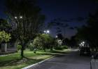 Parque Garay: el municipio detectó el robo de luminarias y las recuperó
