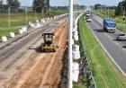 Operativo Cosecha: coordinan acciones para mantener el tránsito fluido mientras avanza la obra del tercer carril de la autopista