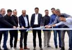 Pullaro inauguró la rotonda de acceso al Parque Industrial de Alvear desde la Ruta Provincial Nº 21