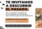 El Museo Arqueológico de Santo Tomé invita a descrubrir el pasado