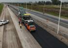 Avanza a buen ritmo la obra del tercer carril de la autopista Rosario-Santa Fe