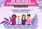 Llega una nueva edición de la Feria Municipal de Mujeres Emprendedoras