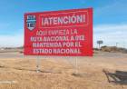 Rutas nacionales sin mantenimiento en la provincia: señalizan con carteles “por el estado catastrófico” en que se encuentran