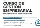 La Municipalidad informa sobre las inscripciones al Curso Gratuito de Gestión Empresarial para emprendedores y comerciantes