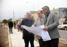 Acuerdo Capital: Poletti recorrió los avances de la obra del cantero central de Aristóbulo del Valle