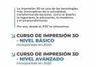 La Municipalidad invita a sumarse a los cursos gratuitos de Impresión 3D en el IFEE