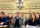 Alcides Calvo participó este martes de la reunión de la comisión de Poder Legislativo y Ejecutivo