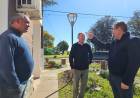 Senador Rodrigo Borla: Recorrida de obras en Colonia Esther
