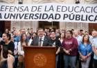 Multitudinaria marcha en defensa de la universidad y la salud pública