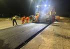 Con trabajos nocturnos Provincia avanza en la construcción del tercer carril de autopista, que ya tiene 40 ?ejecución