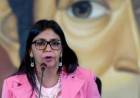 Delcy Rodríguez juró como nueva presidenta de Venezuela