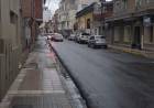 Culminaron los trabajos de bacheo asfáltico en calle Irigoyen Freyre