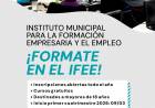El Instituto Municipal para la Formación Empresaria y el Empleo presenta su oferta académica 2026