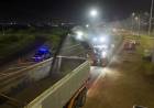 Las obras no se detienen: Provincia comenzó la repavimentación nocturna en la Autopista, entre Santa Fe y Santo Tomé