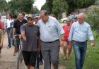 Poletti supervisó el avance de las obras integrales en barrio Loyola
