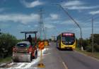 El Municipio intensifica el bacheo en Alto Verde: intervienen 24 baches en el acceso principal