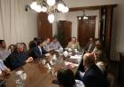 Senadores recibieron a intendentes por la nueva Ley Orgánica de Municipios