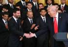 Lionel Messi estuvo con Donald Trump en la Casa Blanca